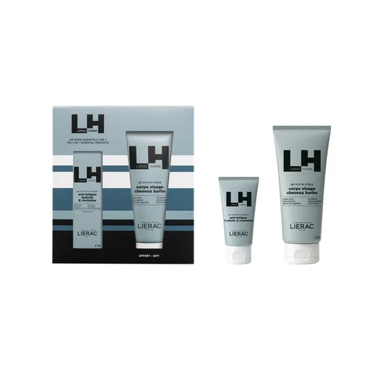 Lierac Gel energizzante 50ml + Gel doccia integrale 200ml