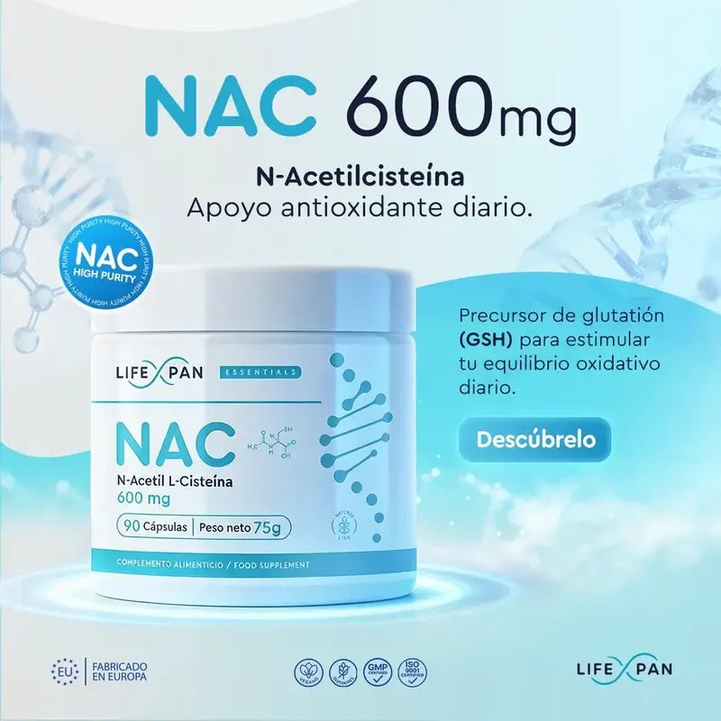 Lifexpan Nac 600 Mg N-Acetilcisteina , 90 capsule