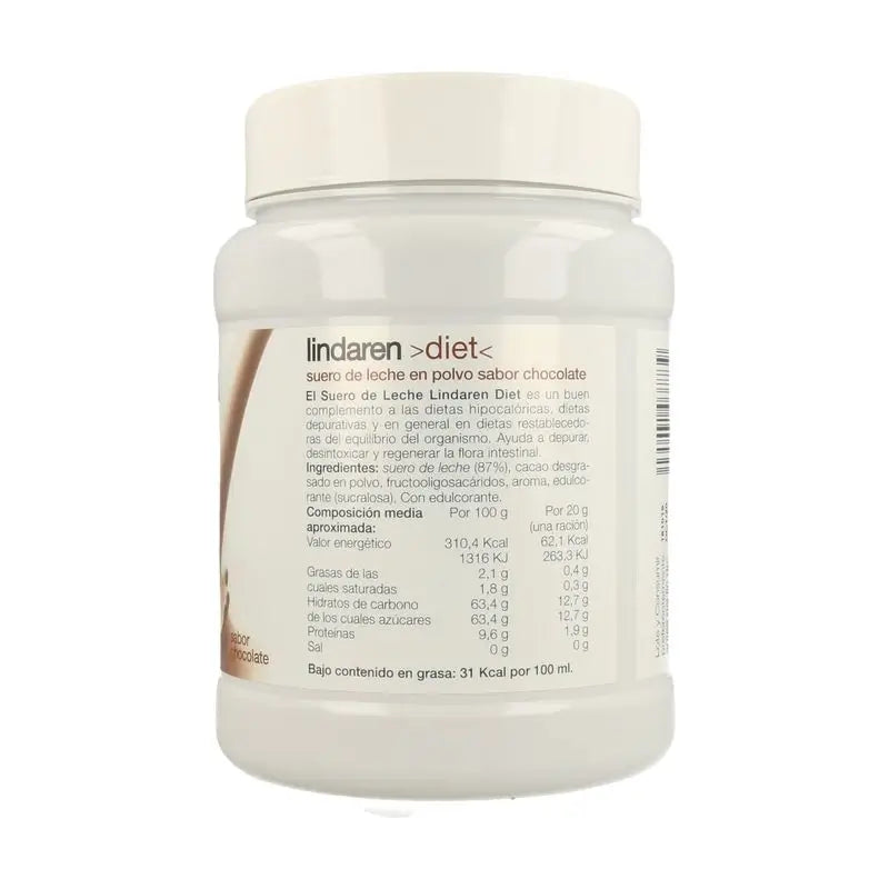 Lindaren Diet Whey al gusto di cioccolato Lindaren Diet , 500 g
