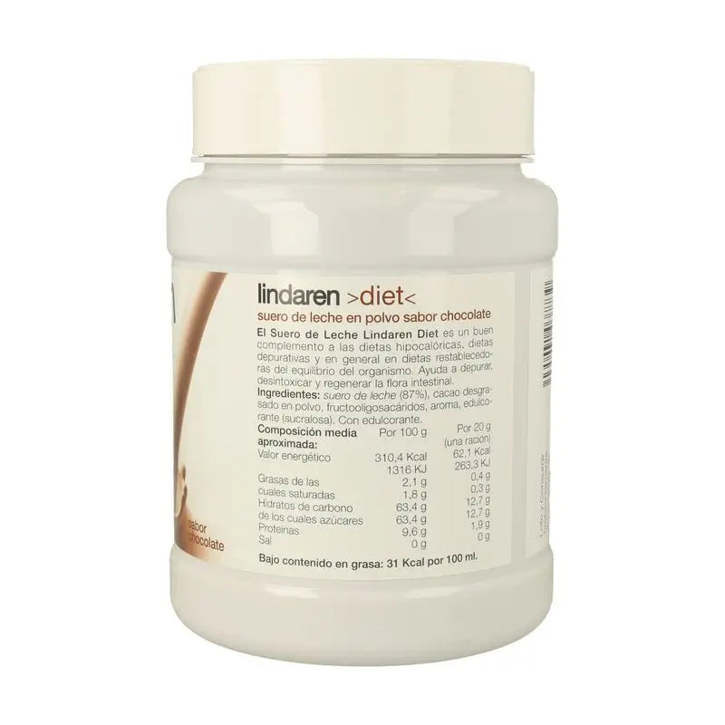 Lindaren Diet Whey al gusto di cioccolato Lindaren Diet , 500 g