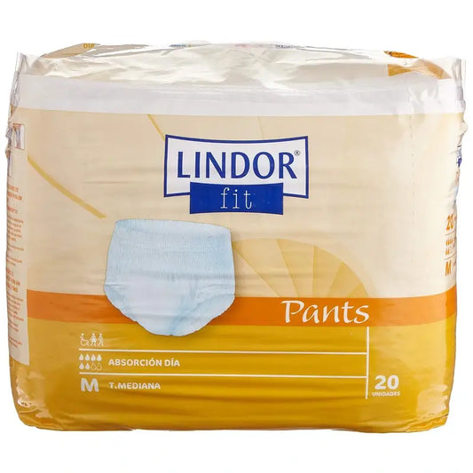 Lindor Fit Pants Pannolini giorno taglia M, 80 pz.