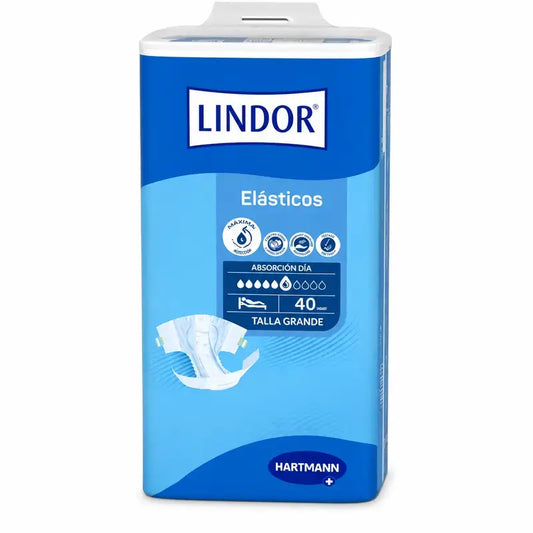 Lindor Pannolini elastici giorno taglia M, 80 pz.