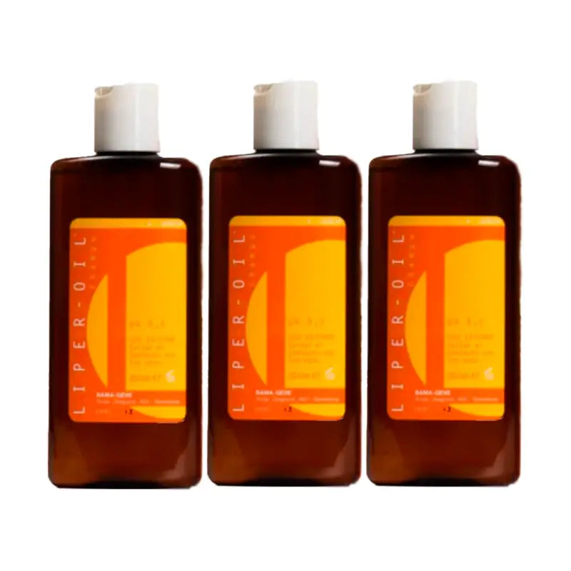 Confezione di olio Liper, 3 x 200 ml