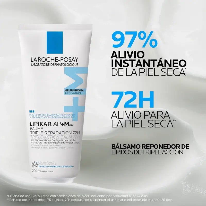 Lipikar Baume Ap+Max Cartone, 200 ml