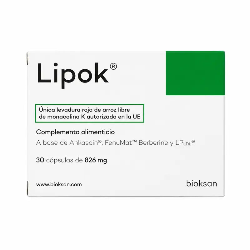 Lipok Integratore alimentare, 30 capsule
