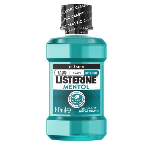 Listerine Collutorio al mentolo, 80 ml