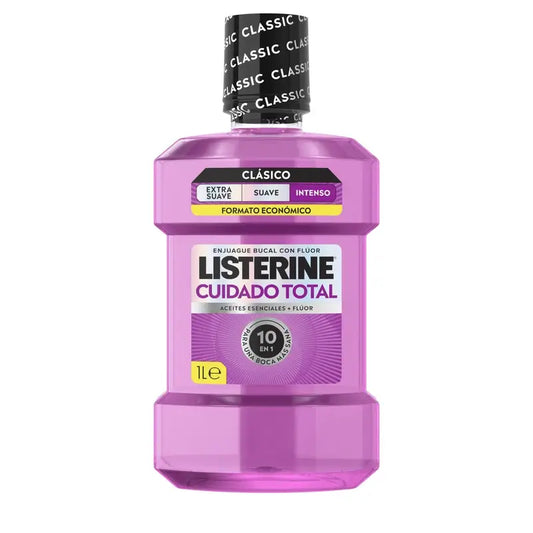 Collutorio Listerine Total Care, gusto menta, 1 litro