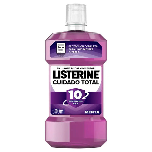 Listerine Total Care Collutorio al gusto di menta, 500 Ml