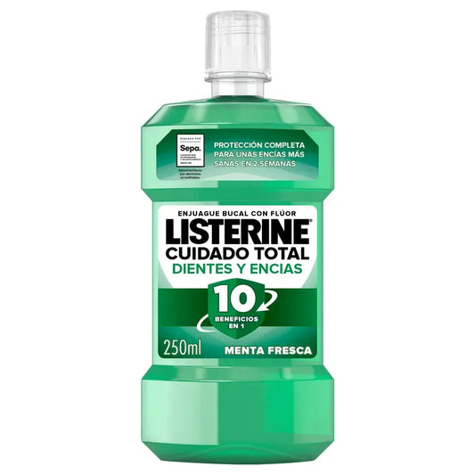 Listerine Collutorio Protezione Denti e Gengive, Menta Fresca, 250 Ml