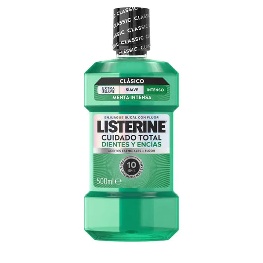 Listerine Collutorio Protezione Denti e Gengive, Menta Fresca, 500 Ml