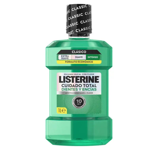 Listerine Collutorio Protezione Denti e Gengive, Menta Fresca, 1L