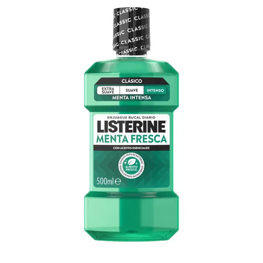 Listerine Collutorio alla menta piperita fresca, 500 ml