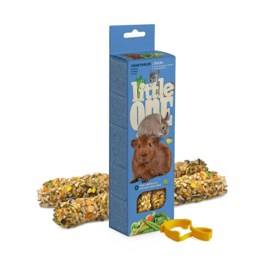 Littleone Sticks Bastoncini vegetali C.India Coniglio Cincillà 8X120Gr