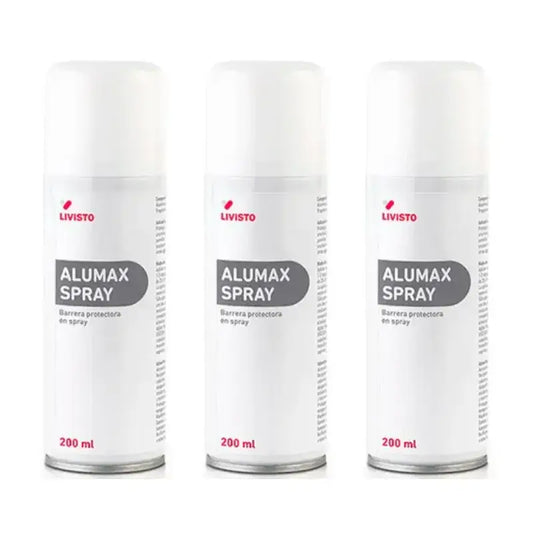 Livisto Alumax Spray, confezione da 3 x 200 ml