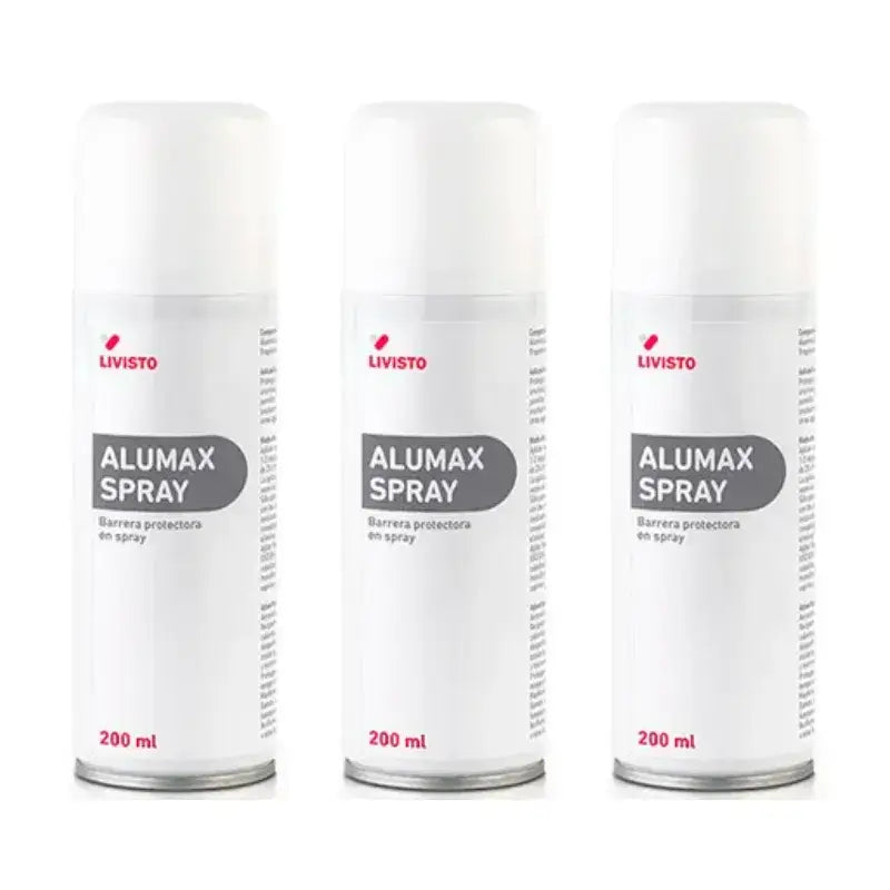 Livisto Alumax Spray, confezione da 3 x 200 ml