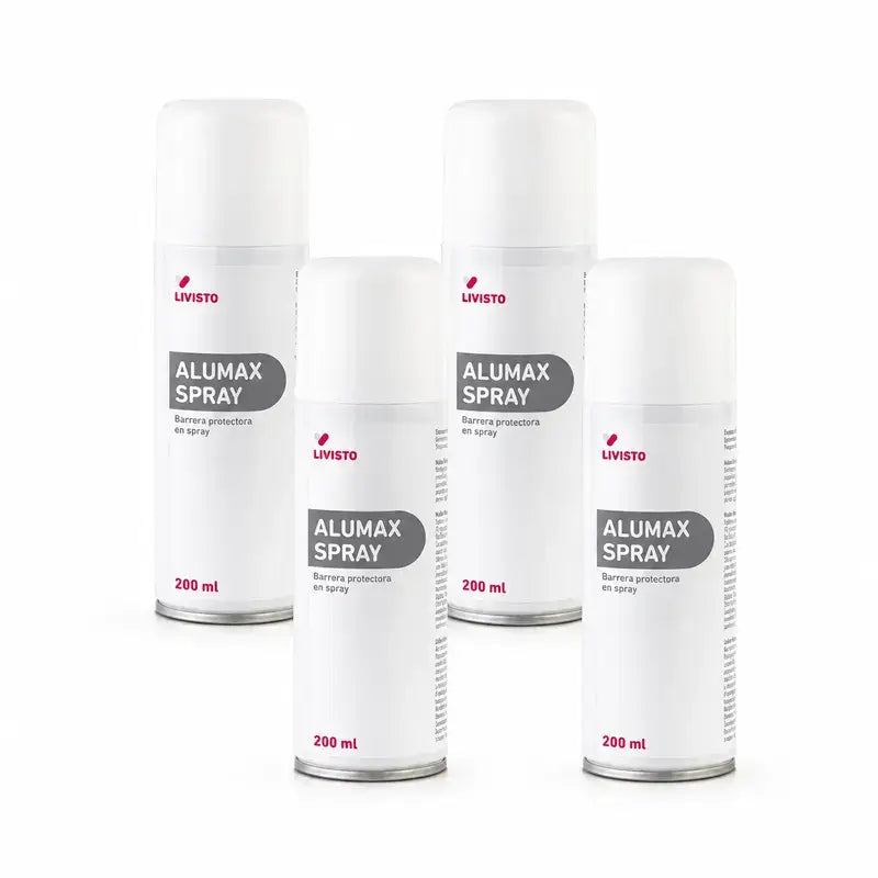 Livisto Alumax Spray Confezione da 4 x 200 ml