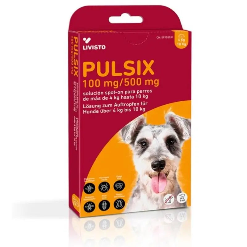Livisto Pulsix 4-10 kg, 4 pipette