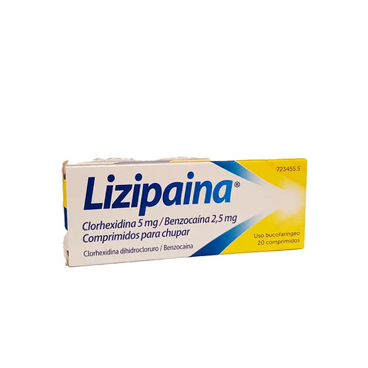 Compresse da succhiare Lizipaina, 20 unità