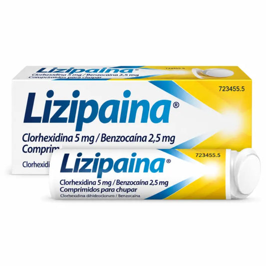 Compresse da succhiare Lizipaina, 20 unità