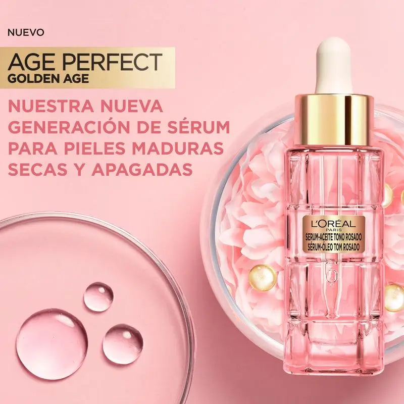 L'Oréal Paris Golden Age Perfect Pink Siero antietà.