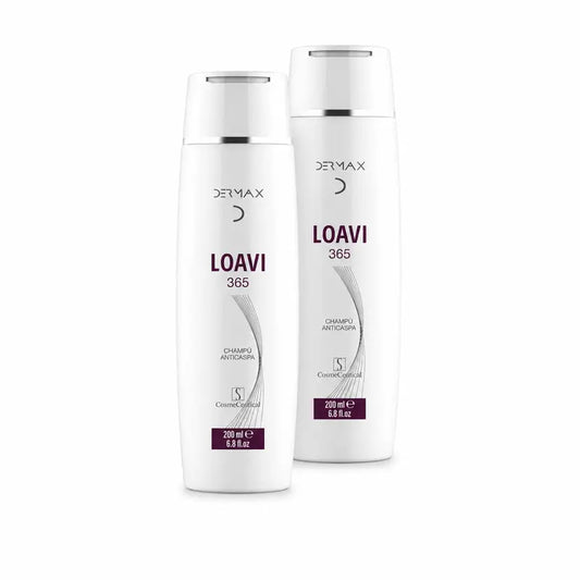 Loavi 365 Shampoo anticaduta, confezione da 2 x 200 ml