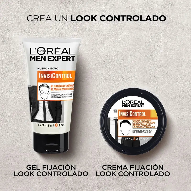 L'Oréal Paris Men Expert Controlled Look Hold Gel per uomo, 150 ml