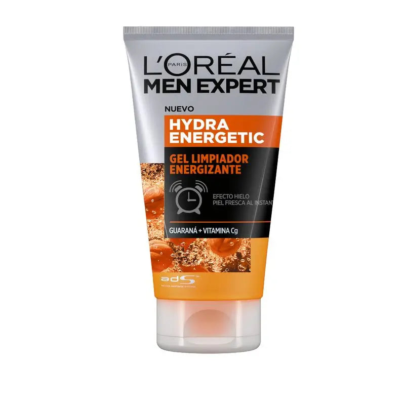 L'Oréal Paris Men Expert Hydra Energetic Gel detergente energizzante per uomo - 150 Ml