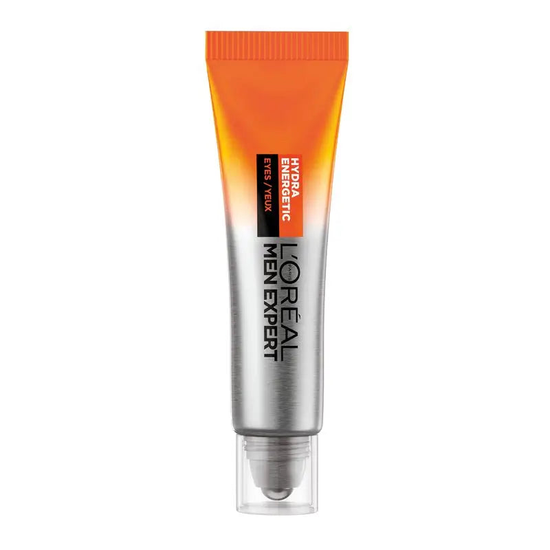 L'Oréal Paris Uomo Expert Hydra Energetic Roll-On Occhi Effetto Ghiaccio Anti Borse e Anti Occhiaie Per Uomo - 10 Ml
