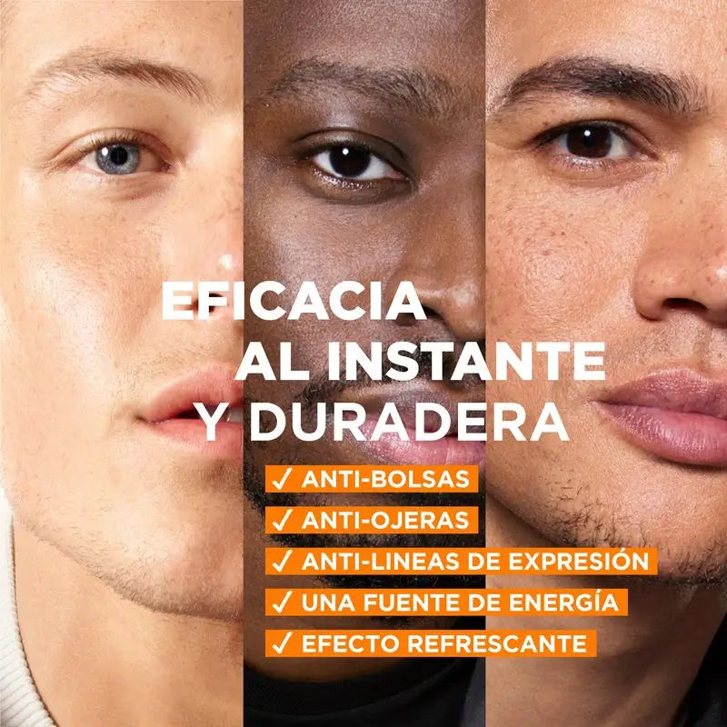 L'Oréal Paris Uomo Expert Hydra Energetic Roll-On Occhi Effetto Ghiaccio Anti Borse e Anti Occhiaie Per Uomo - 10 Ml