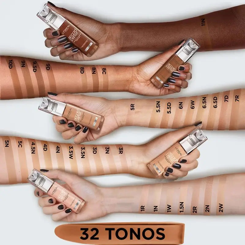 L'Oréal Paris Accord Parfait Fondotinta all'acido ialuronico 7R