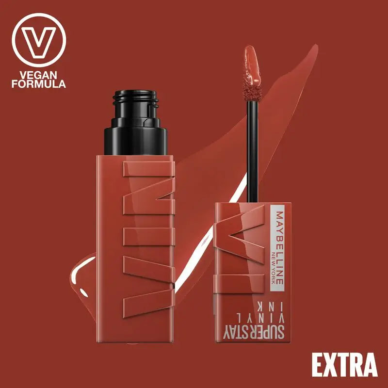 Maybelline New York Superstay Vinyl Ink Rossetto, tonalità 130 Extra