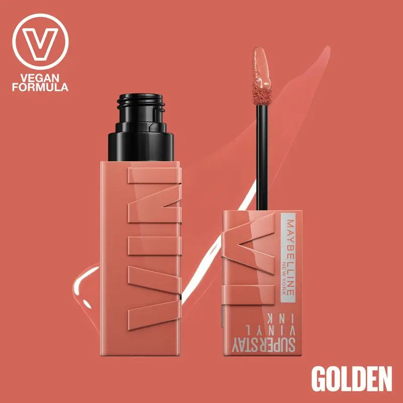 Maybelline New York Superstay Vinyl Ink Rossetto 105 Oro