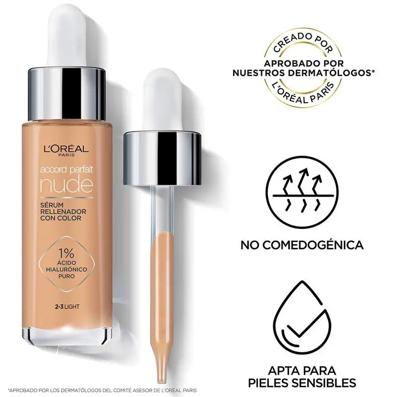 L'Oréal Paris Accord Parfait Colour Serum 0,5-2 Tonalità molto chiara