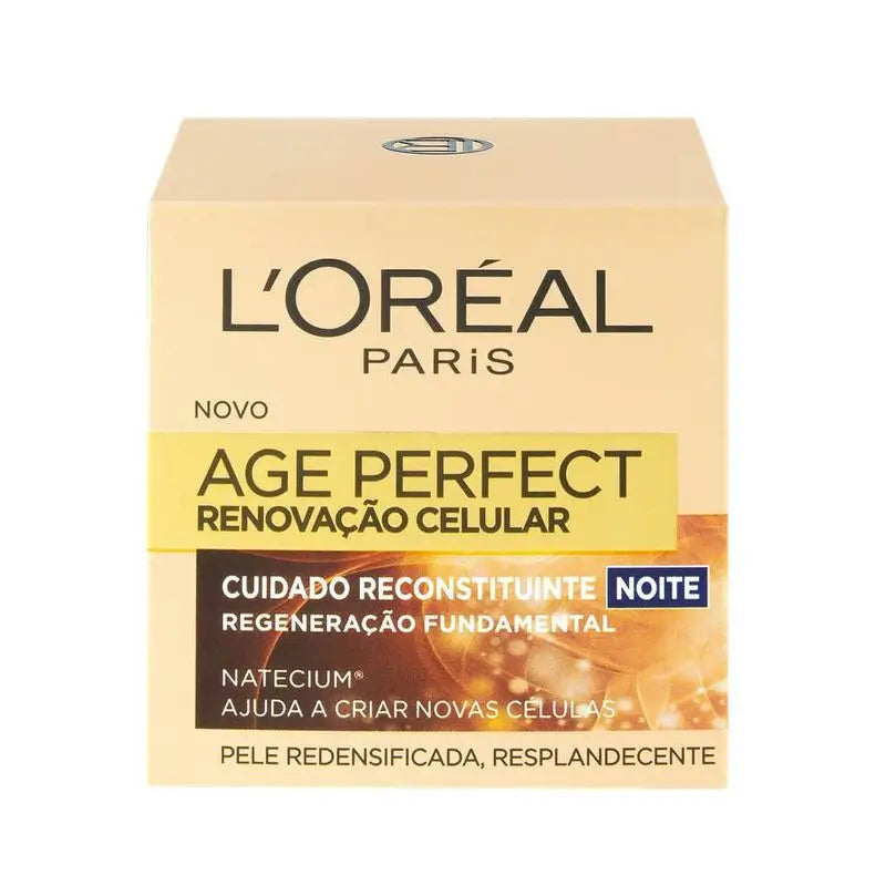 L'Oréal Paris Age Perfect Intense Nutrition Crema Notte Ricca Riparatrice Pelle Matura e Denutrita 50Ml
