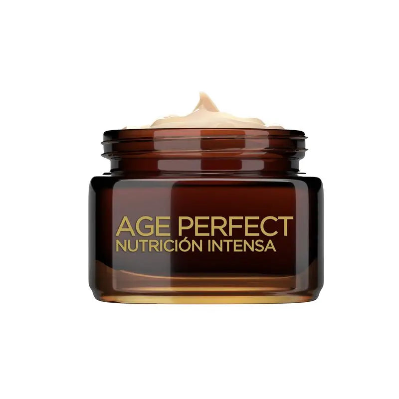 L'Oréal Paris Age Perfect Intense Nutrition Crema Notte Ricca Riparatrice Pelle Matura e Denutrita 50Ml