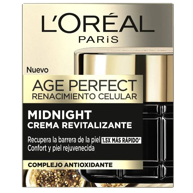 L'Oréal Paris Age Perfect Cellular Renaissance: crema rivitalizzante con complesso antiossidante, 50 ml