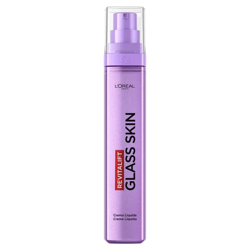 L'Oréal Paris Crema liquida per pelle di vetro anti-età Revitalift Filler, 50 ml