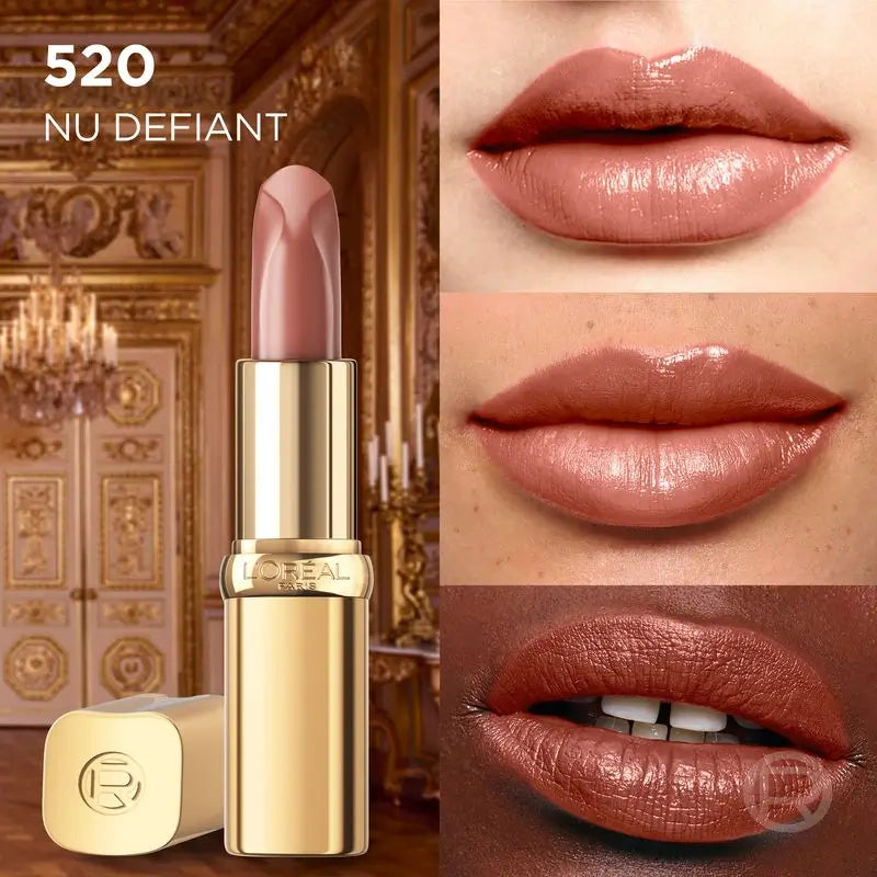 L'Oréal Paris Rossetto Color Riche Nudes Of Worth Satin Shade 520 Nude Defiant