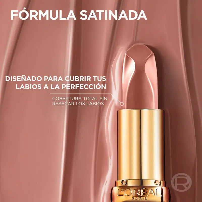 L'Oréal Paris Rossetto Color Riche Nudes Of Worth Satin Shade 520 Nude Defiant