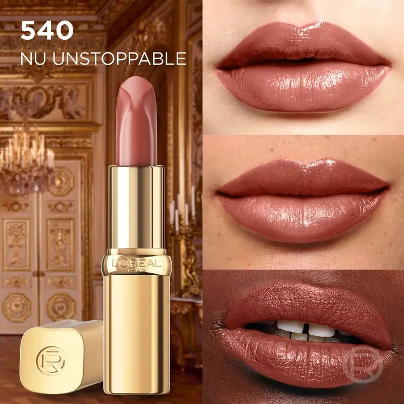 L'Oréal Paris Rossetto Color Riche Nudes Of Worth Satin Shade 540 Nude Unstoppable
