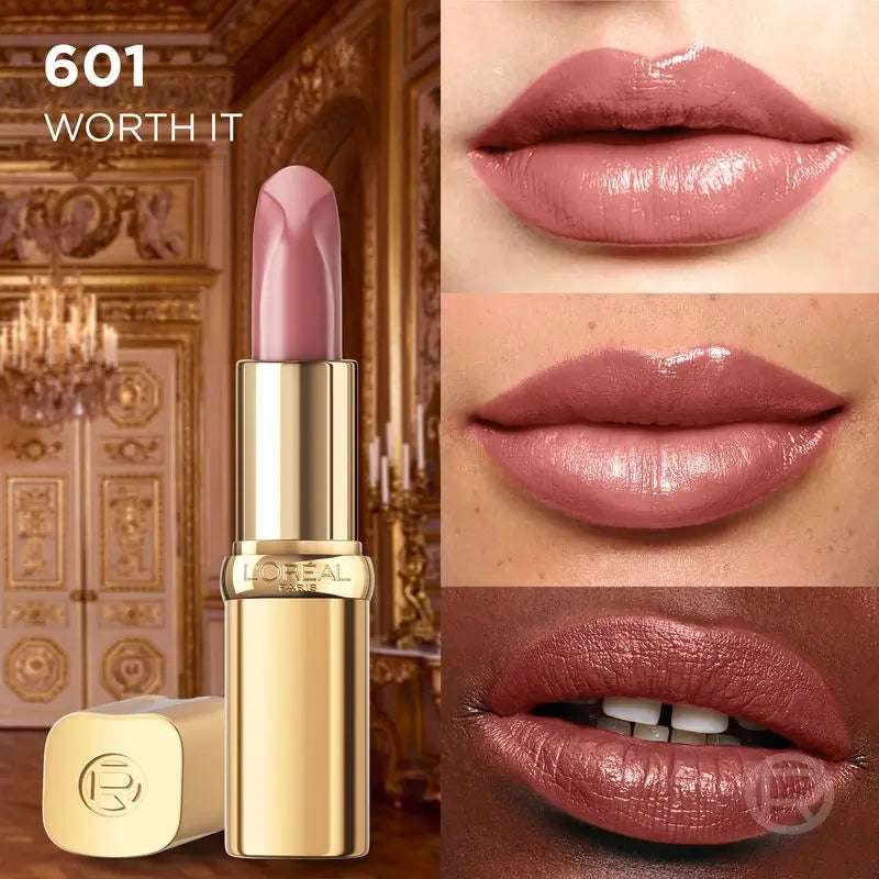 L'Oréal Paris Rossetto Color Riche Nudes Of Worth Satin Shade 601 Worth It