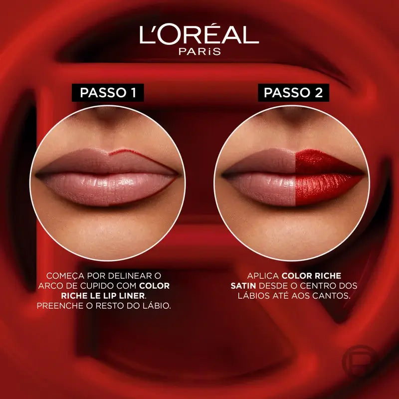 L'Oreal Paris Rossetto Le Bordeaux 1990 Rosso