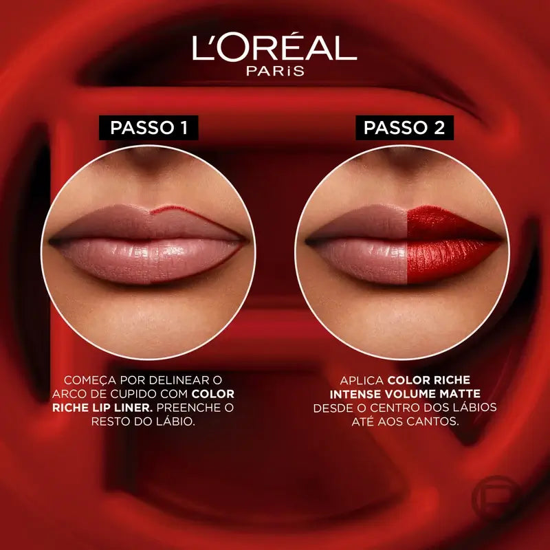 L'Oreal Paris Rossetto Volume Opaco 635 Rosa Marrone