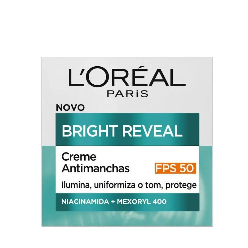 L'Oréal Paris Bright Reveal Crema antibrufoli Spf 50