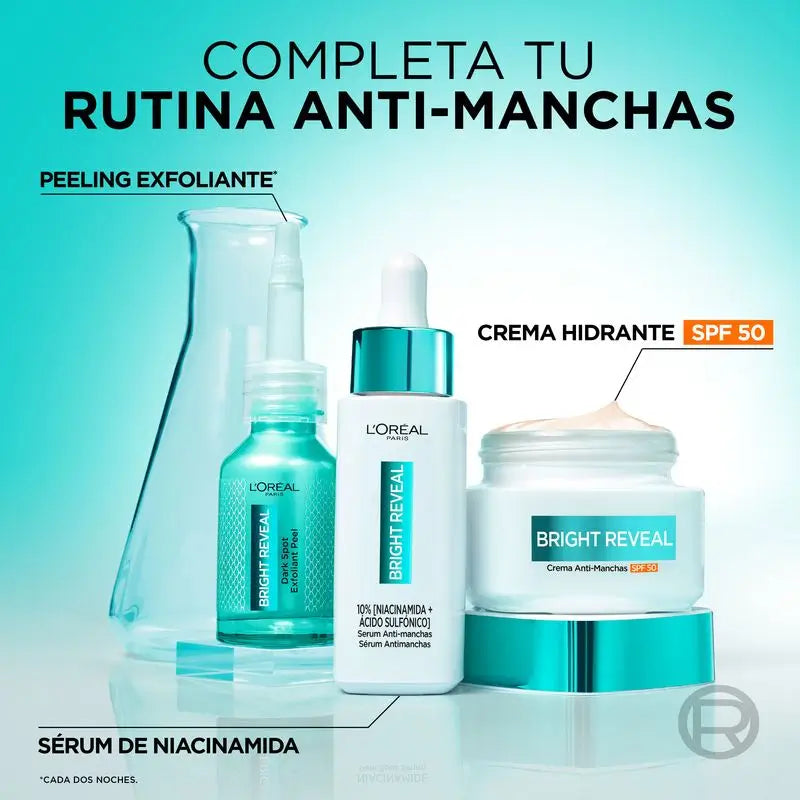 L'Oréal Paris Bright Reveal Crema antibrufoli Spf 50