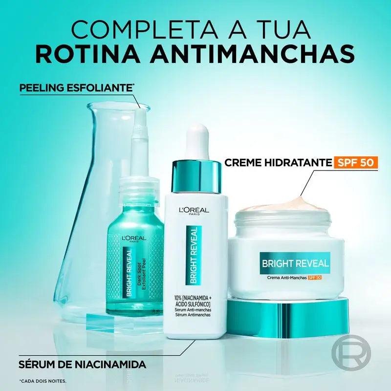 L'Oréal Paris Bright Reveal Crema antibrufoli Spf 50