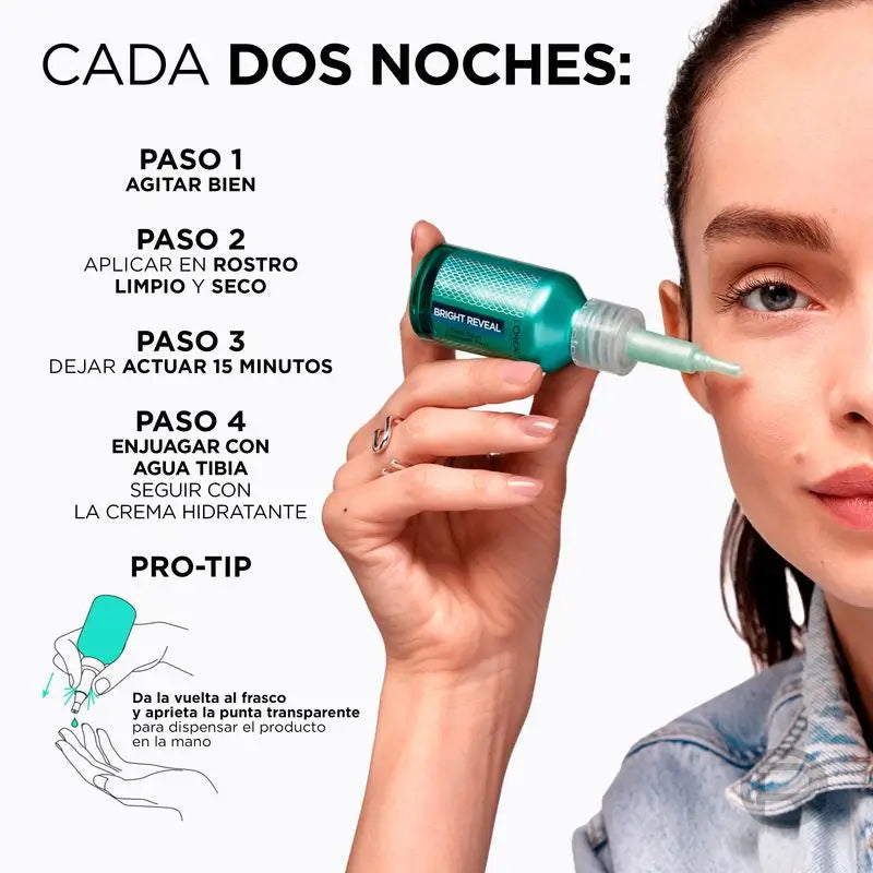 L'Oréal Paris Bright Reveal Peel esfoliante anti-macchie
