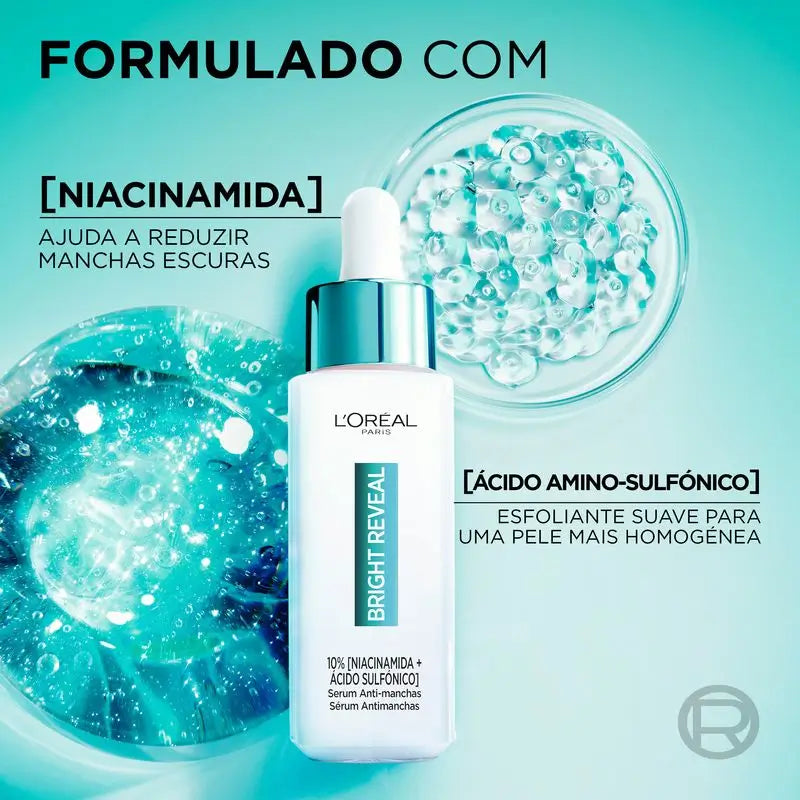 L'Oréal Paris Bright Reveal Siero anti-macchie alla niacinamide