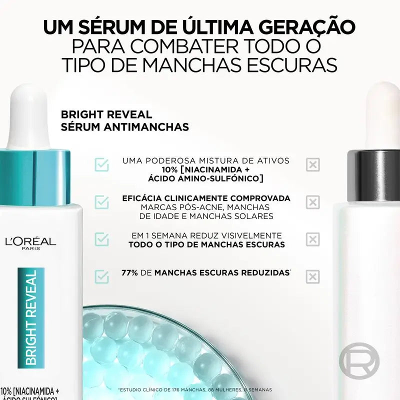 L'Oréal Paris Bright Reveal Siero anti-macchie alla niacinamide
