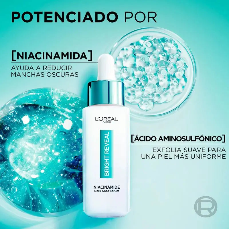 L'Oréal Paris Bright Reveal Siero anti-macchie alla niacinamide